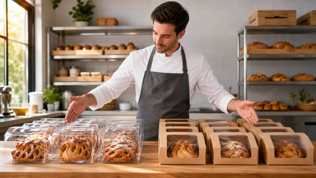 Plastic Folding Boxes Vs Paperboard Cartons for Bakery Windows